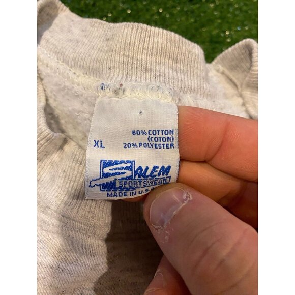 Vintage Green Bay Packers sweatshirt extra large Bart Starr gray 90s mens adult - Picture 3 of 14